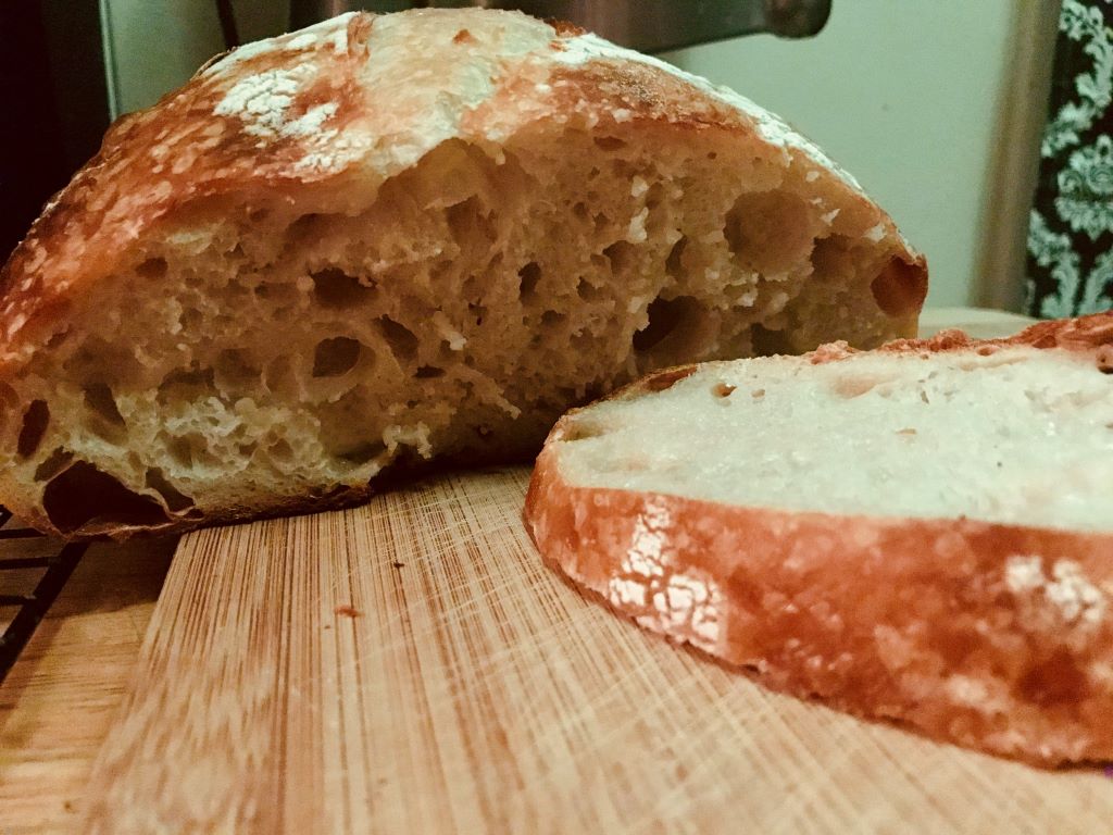 Sourdough bread using homemade starter